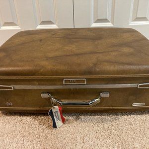 Vintage American Tourister Hard Shell Luggage